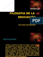 Diapositivas Filosofia de La Educación 1