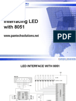 Interfacing LED With 8051