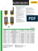 Fluke Pressure Calibrator