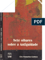 Ciro Flamarion Cardoso. Sete Olhares Sobre A Antiguidade, 2 Ed. (1998)