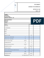 Densidad en Campo Formato