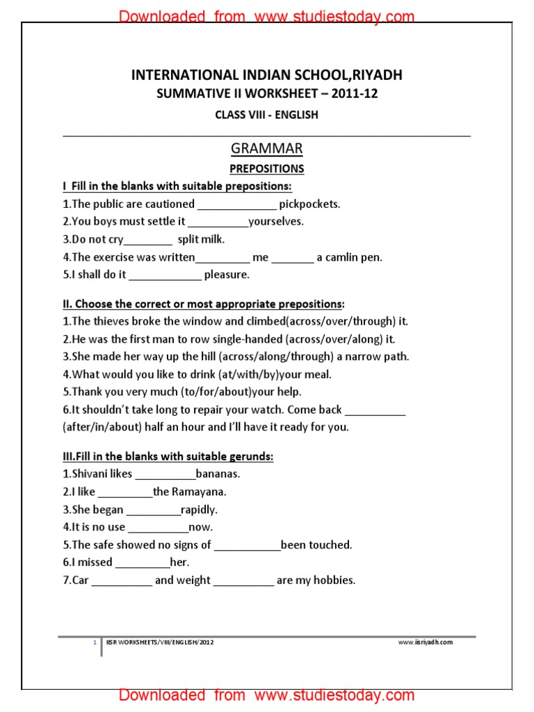 class-8-english-worksheet-grammer-prepositions-english-language-rules