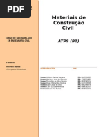 2 - ATPS - Materiais de Construcao Civil