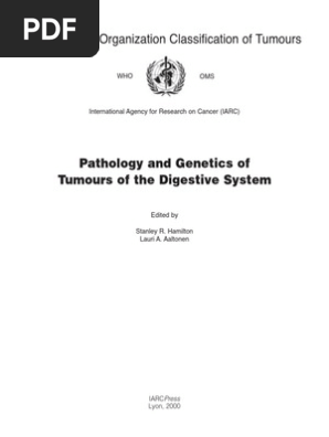 Who Classification Tumor Digestive Pdf Carcinoma Metastasis