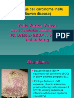 Squamous Cell Carcinoma Insitu (Bowen Disease)
