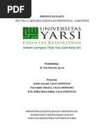 Download Presentasi Kasus Regional Anastesi by Ridho Hidayatulloh SN291668470 doc pdf