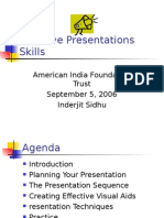 Effective Presentations Skills