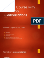 English Course Class 2 - Basic