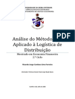 Analise Do Metodo ABC Aplicado A Logistica de Distribuicao