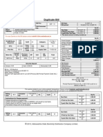 Duplicate Bill: For Any Queries On This Bill Please Contact Sdo4611@ho - Mahadiscom.in