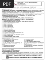 Lista de Materiais 2016