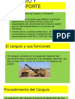 Presentación Carguío y Transporte