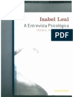 Isabel Leal A Entrevista Psicol+¦gica Pag-¬ 1 a 70