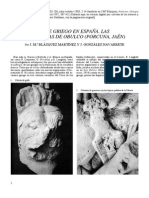 Arte Griego en Espaa Las Esculturas de Obulco Porcuna Jan 0 PDF