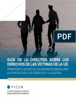 GUÍA DE LA DIRECTIVA SOBRE LOS DERECHOS DE LAS VÍCTIMAS DE LA UE