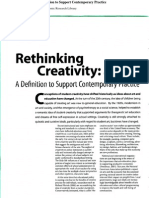 Rethinking Creativity