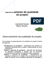 Gerenciamento de Qualidade do Projeto