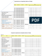 10) Programa de Capacitaciones de SST