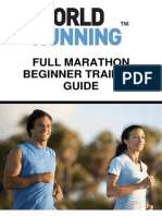 Full Marathon Beginner Training Guide