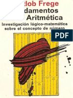 Frege Gottlob - Fundamentos de La Aritmetica