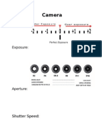 Camera Cheat Sheet