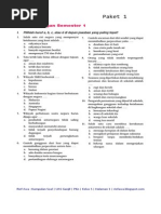 Soal Uas Matematika Kelas 5 Semester 1