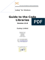 Guide to the Code Libraries