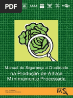 MANUAL SEGURANCA QUALIDADE Producao de alface minimamente processada