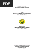 Download LAPORAN PRAKTIKUM ANTIOKSIDAN by Faranita Lutfia Normasari SN291729019 doc pdf