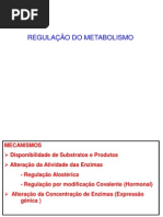 Regulacao Do Metabolismo