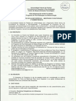 Edital PPG Biotecnologia Aluno Especial Mestrado e Doutorado