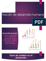 Noción de Desarrollo Humano