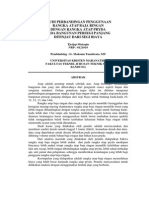 Studi Perbandingan Penggunaan Rangka Atap Baja Ringan Dengan Rangka Atap Pryda Pada Bangunan Persegi Panjang Ditinjau Dari Segi Biaya