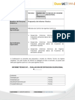 Propuesta de Informe Tecnico