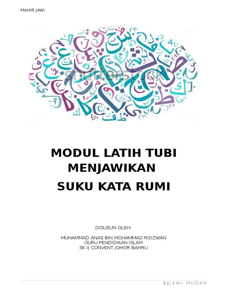 Huruf2 Jawi | PDF | Seni & Disiplin Bahasa