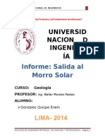 Informe Geologia