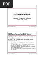 ECE380 Digital Logic: Design of Finite State Machines Using CAD Tools