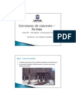 09 - Estruturas de Concreto - Formas