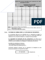 Factores de CorreccionCNE-MT 15260