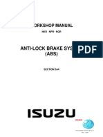 Isuzu N-Series Elf Workshop Manual - Section 5A4 - Anti-Lock Brake System ABS - LGBRK-WE-0101 PDF