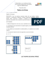 Propuesta Lúdica MATEMÁTICAS