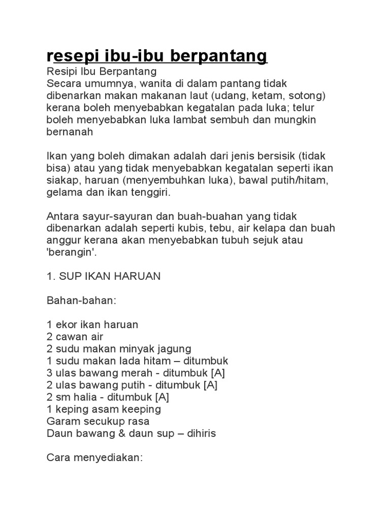 Resepi Berpantang Ikan Haruan Masak Lada Hitam Recipes