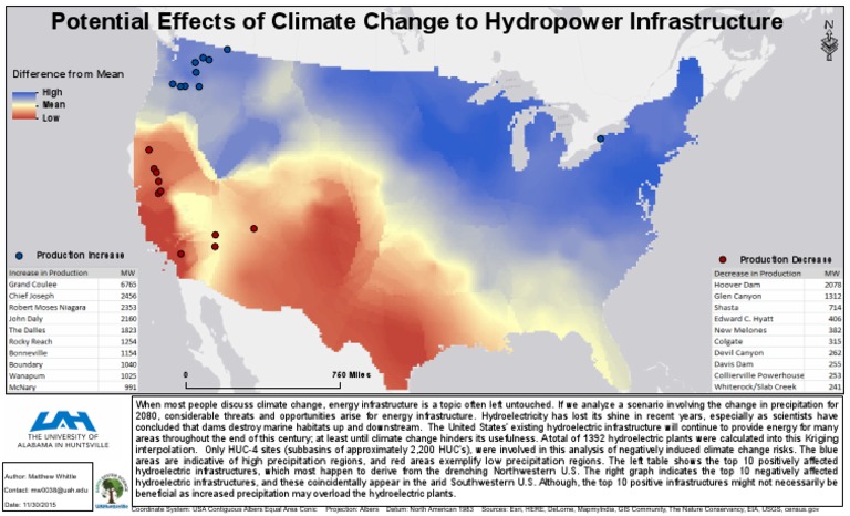 Climate Change Impact on Hydropower | PDF | Science & Mathematics