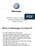 Ethical Issues VW Dieselgate Scam