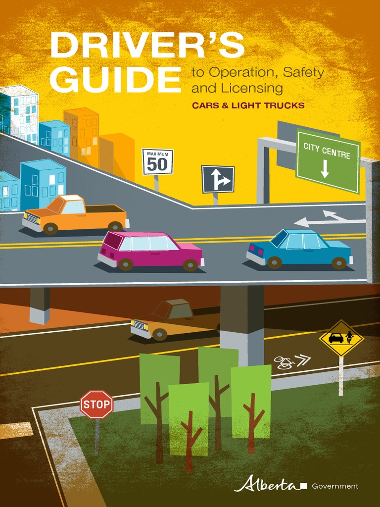 Alberta Drivers Guide 2015 Pedestrian Crossing Traffic