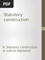 Group 1 - Statutory Construction Report