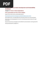 Forms Personalization