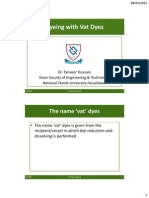 Dyeing With Vat Dyes PDF