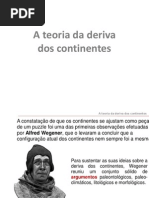Da Deriva Continentes Tectnica Placas