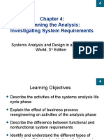 Beginning The Analysis: Investigating System Requirements: Systems Analysis and Design in A Changing World, 3 Edition